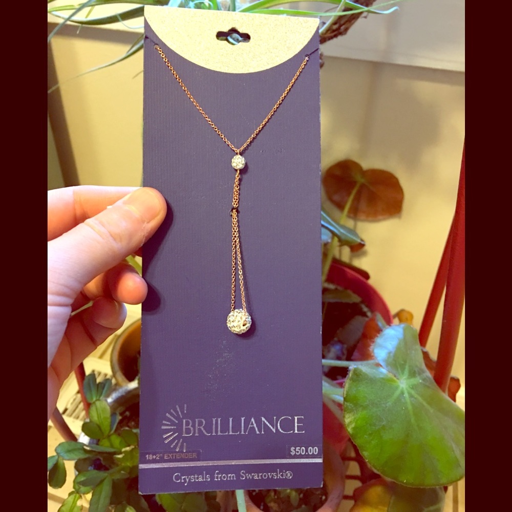 🦄🦄Swarovski Crystals necklace nwt gorgeous